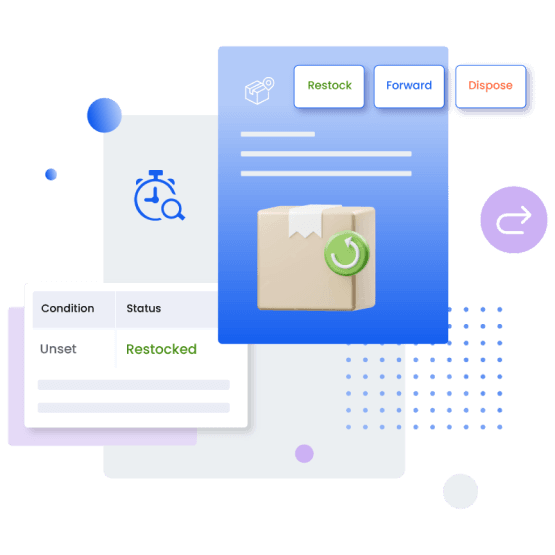 Approvvigionamento di prodotti 4 Central returns hub 1 1